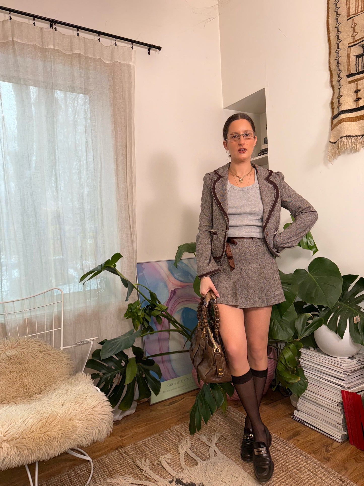 Vintage "Guess Jeans" Skirt Set
