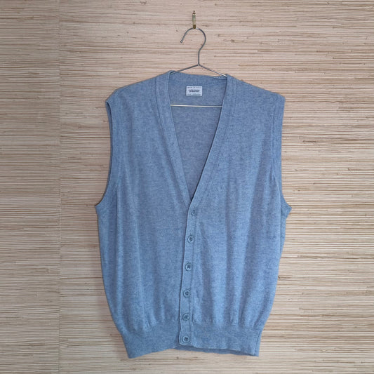 United Colors Of Benetton Vintage Vest - Blue