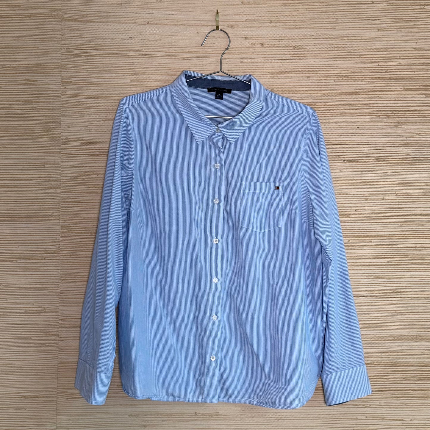 Tommy Hilfiger Striped Boyfriend Shirt