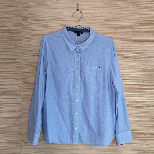 Tommy Hilfiger Striped Boyfriend Shirt