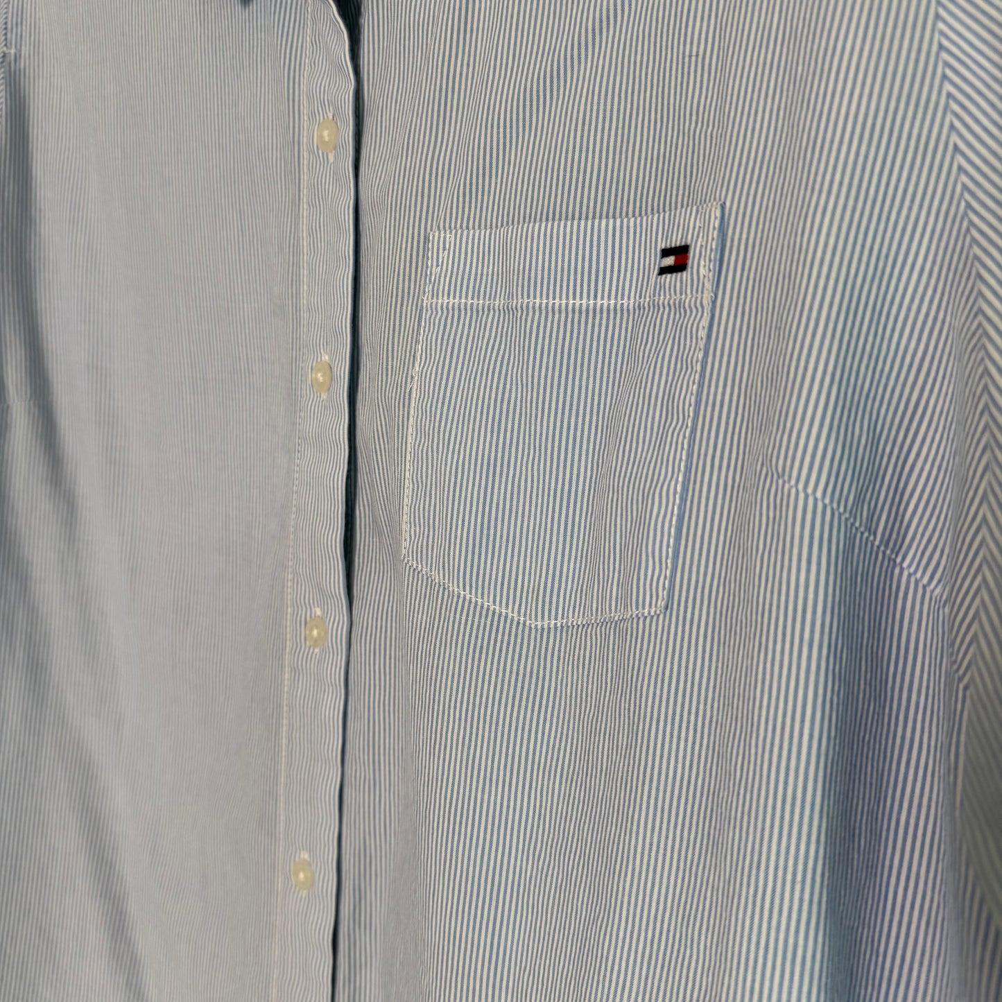 Tommy Hilfiger Striped Boyfriend Shirt