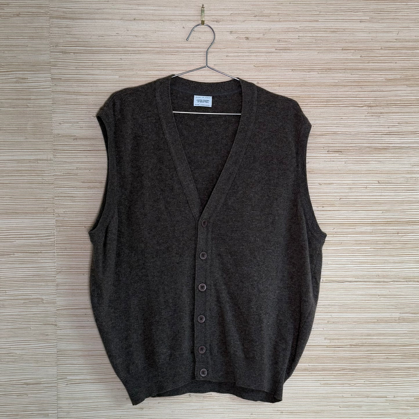 United Colors Of Benetton Vintage Vest - Brown