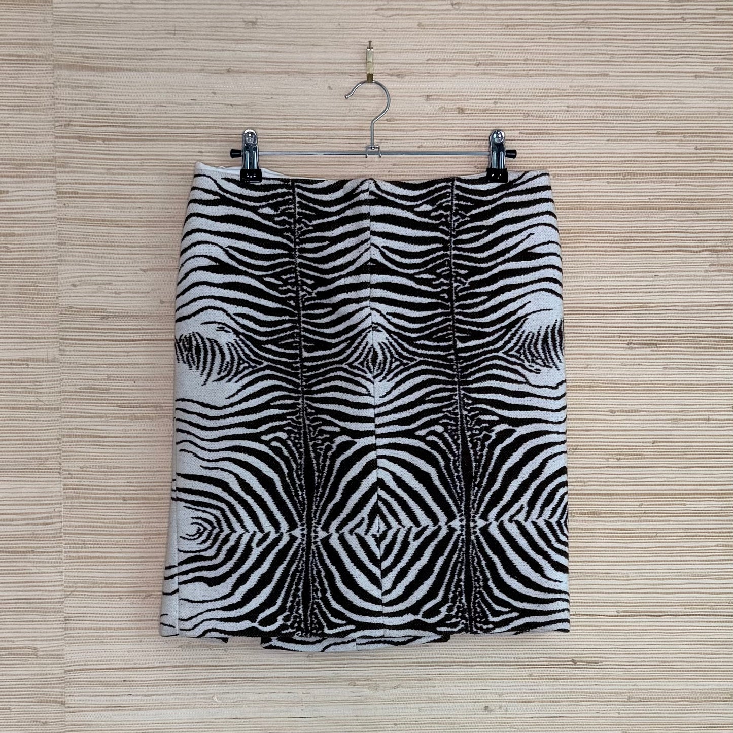Just Cavalli 2000's Zebra Print Skirt