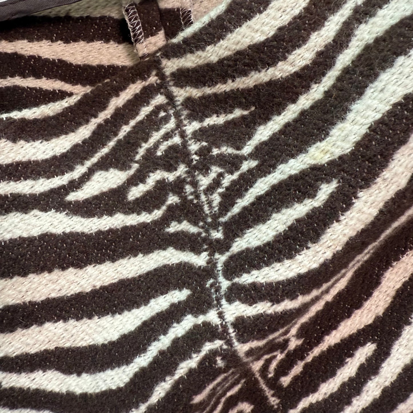 Just Cavalli 2000's Zebra Print Skirt