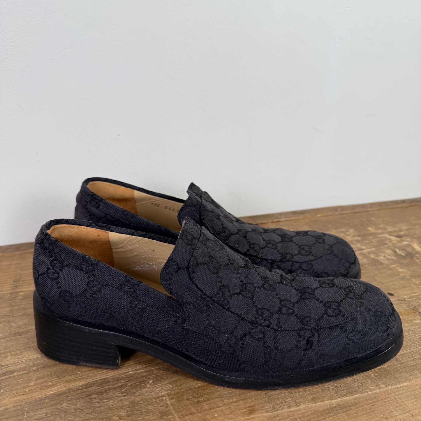 Gucci Monogram Loafers