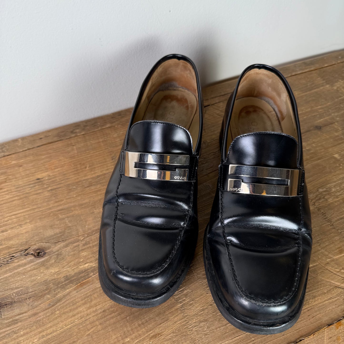 Black Gucci Loafers