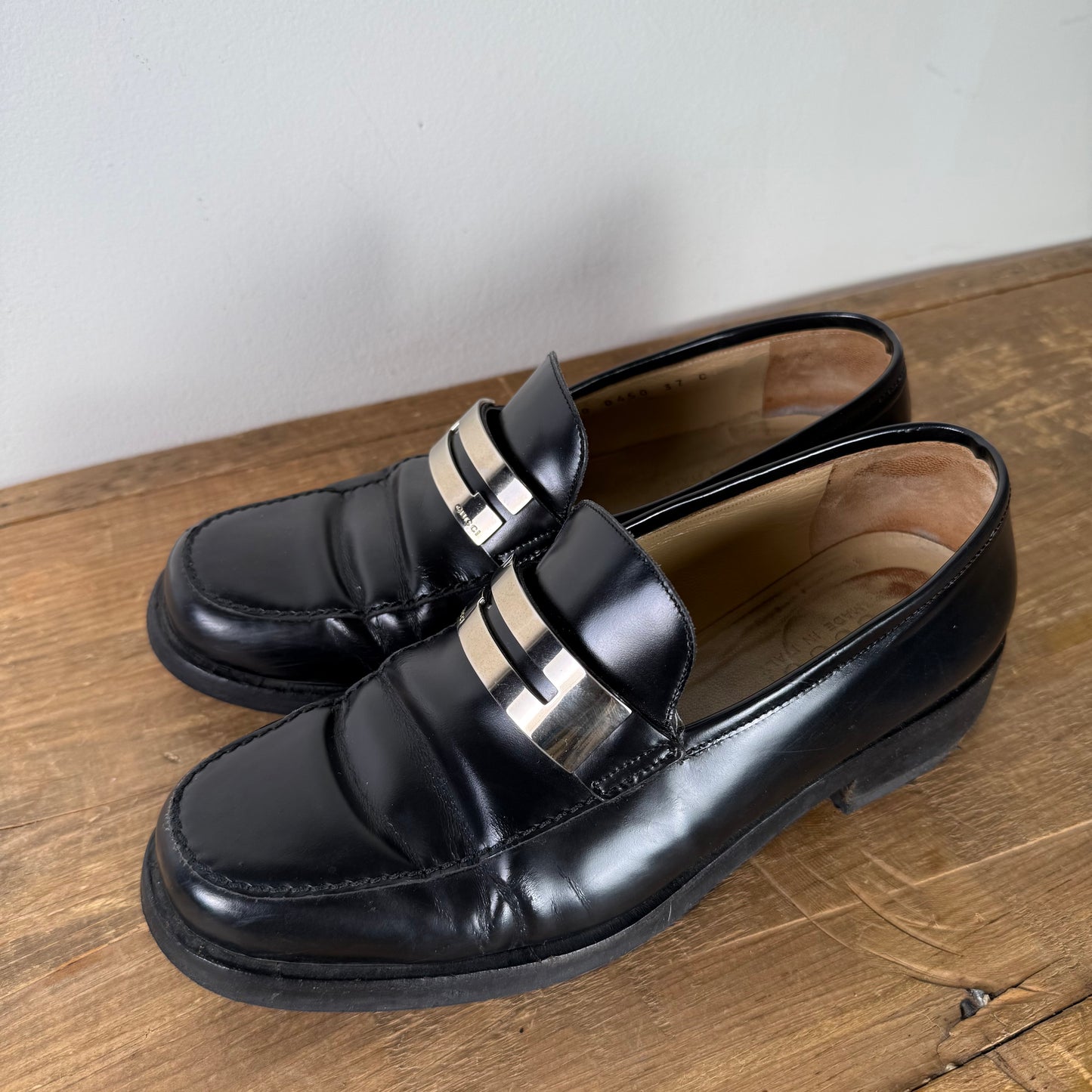 Black Gucci Loafers