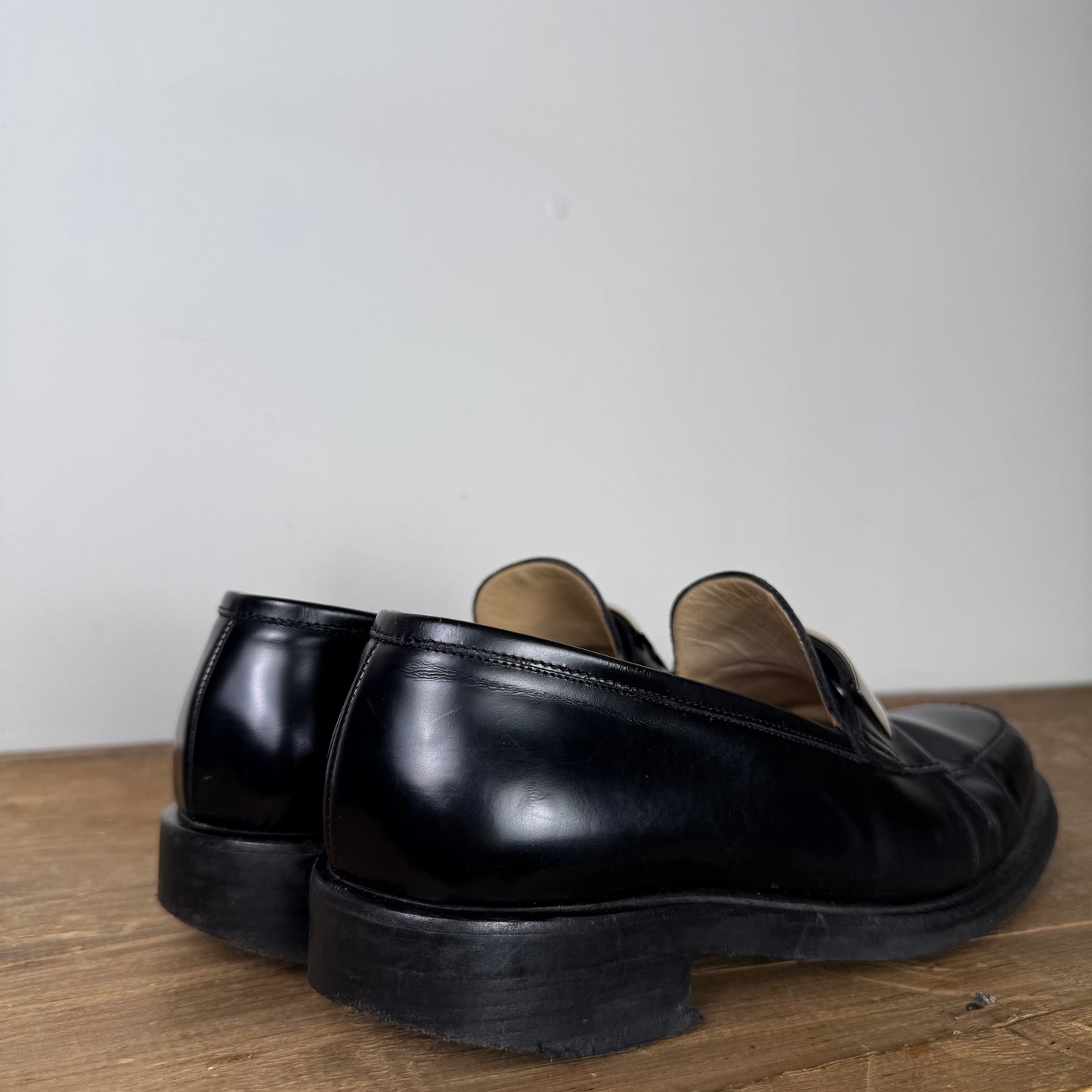 Black Gucci Loafers