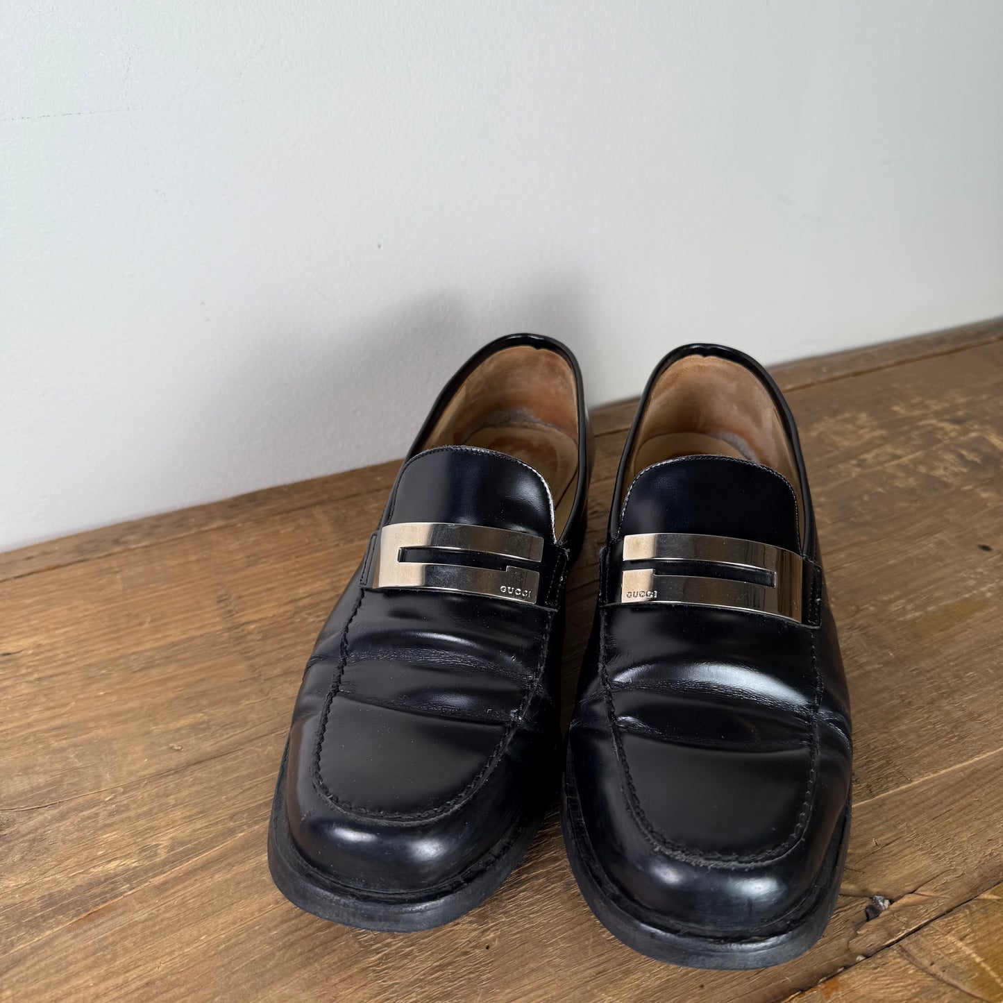 Black Gucci Loafers