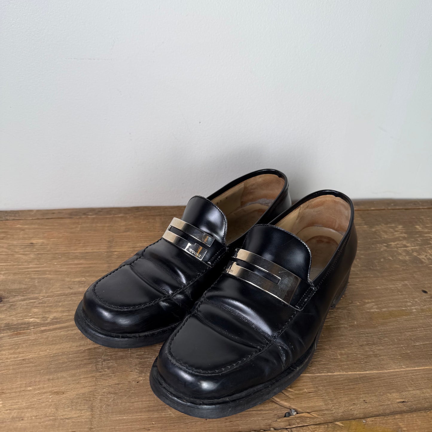 Black Gucci Loafers