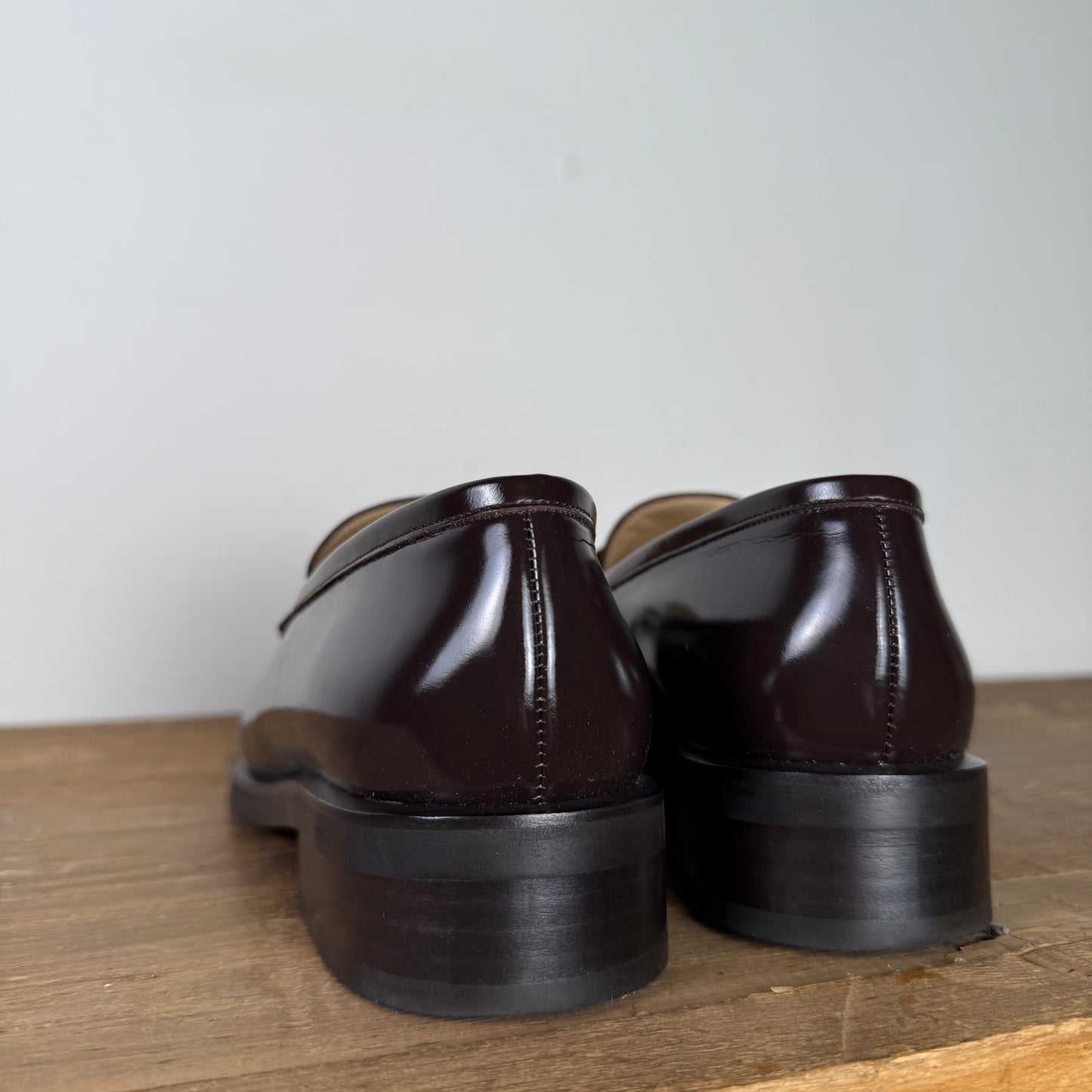 Brown Gucci Loafers