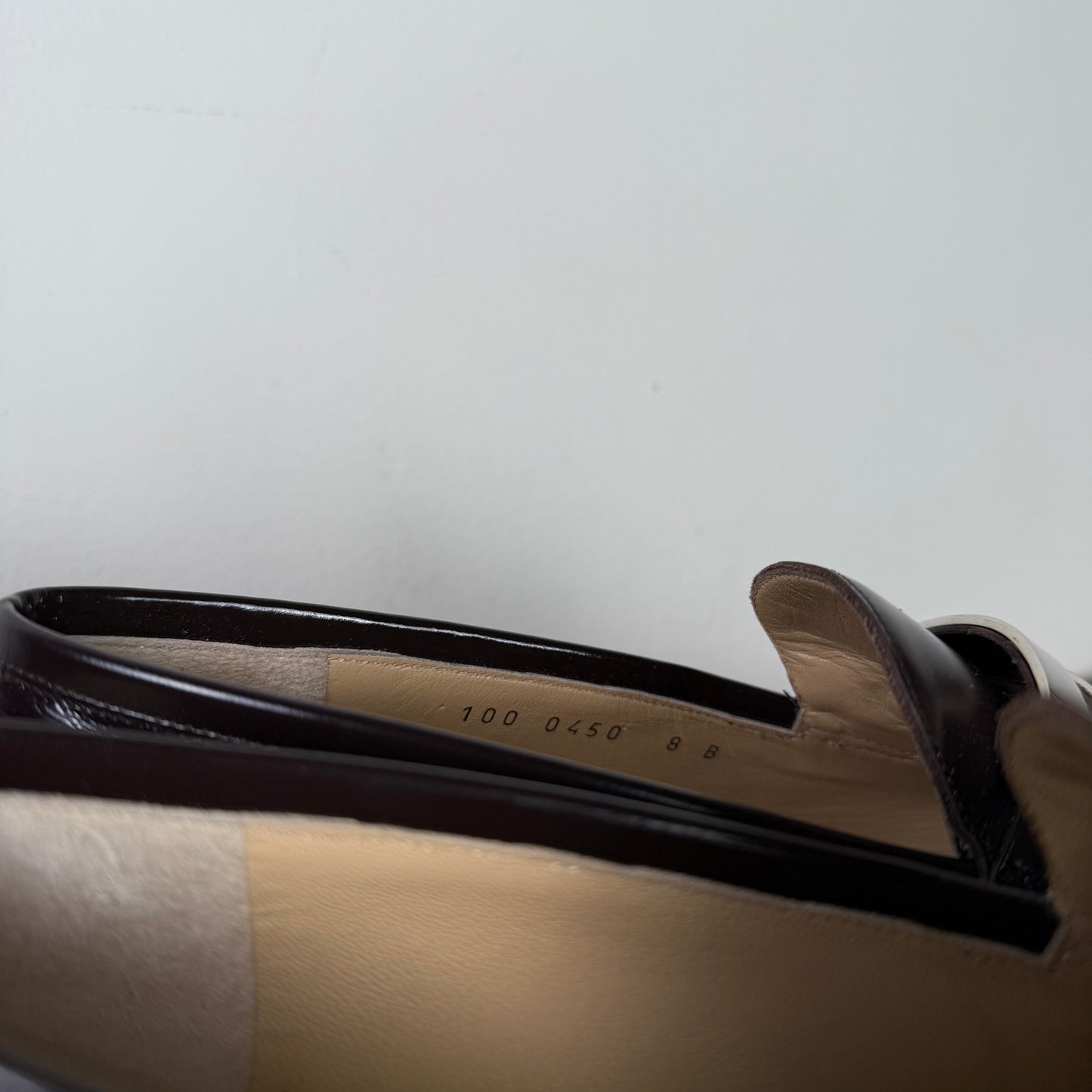 Brown Gucci Loafers