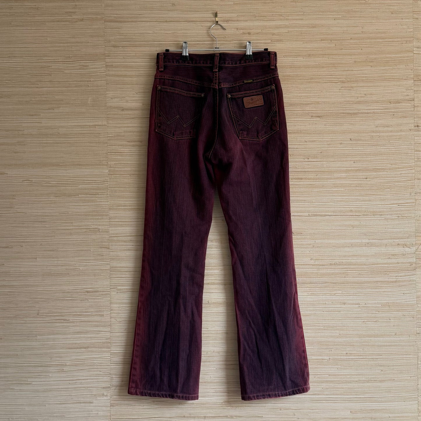 Wrangler Jeans - Burgundy / Pink