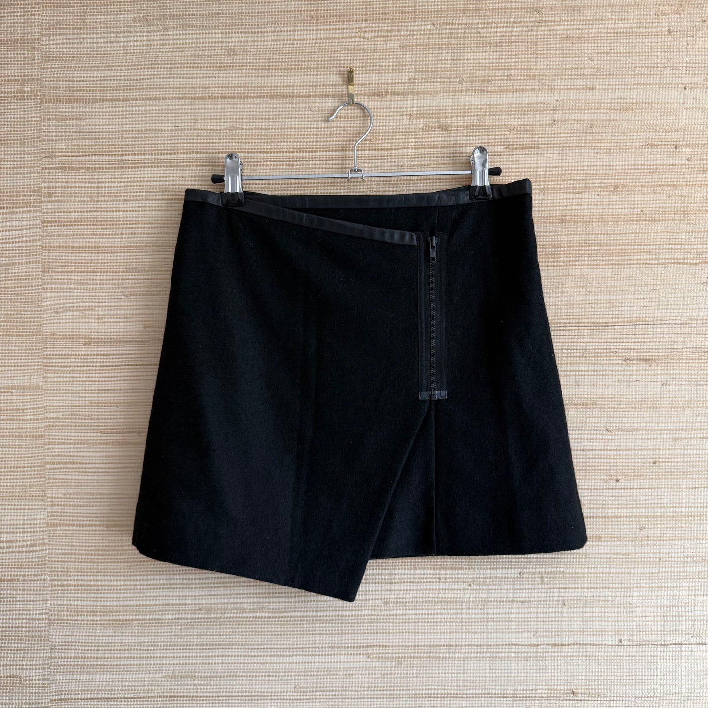Jill by Jill Stuart Zipper Mini Skirt