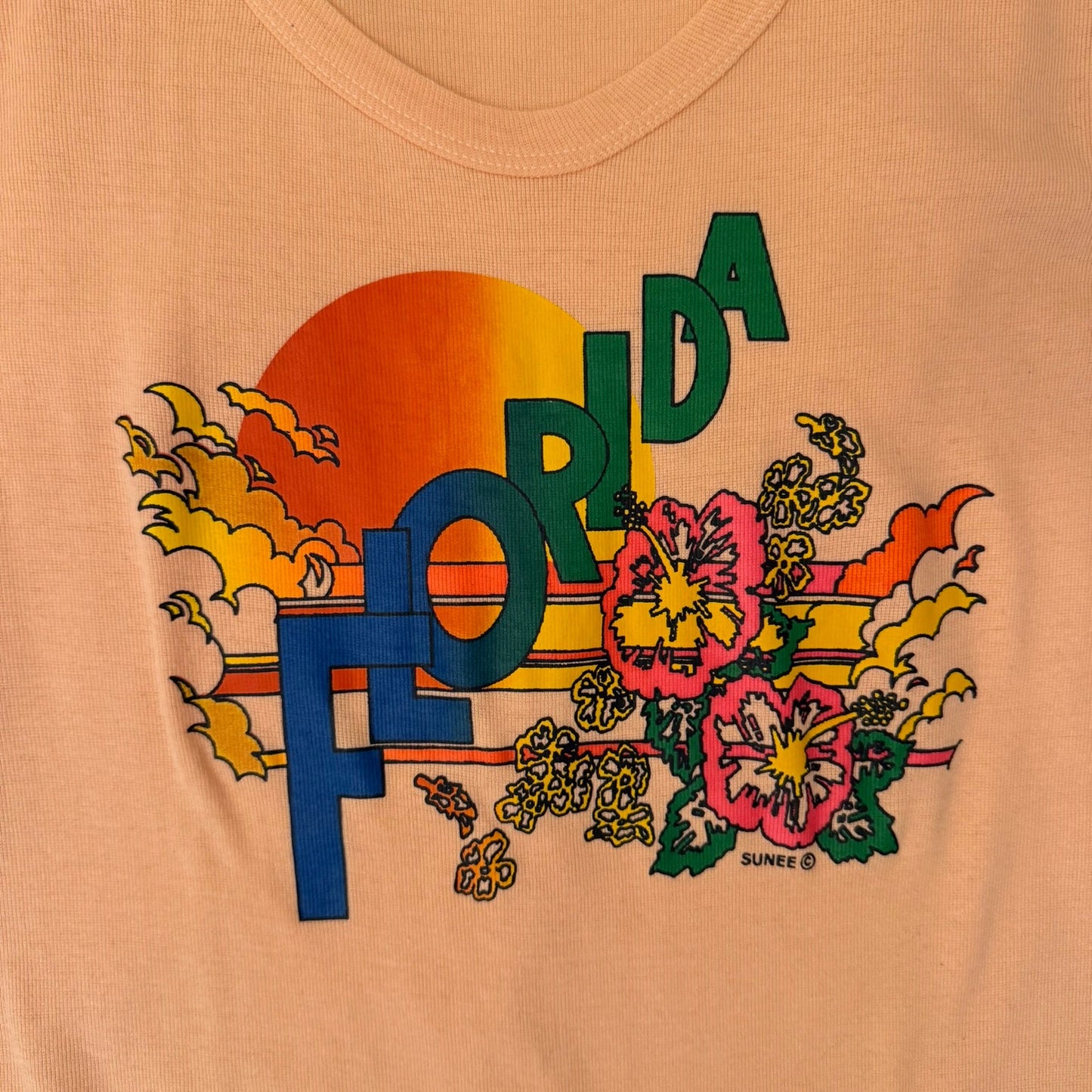Vintage 1980's Florida Baby T