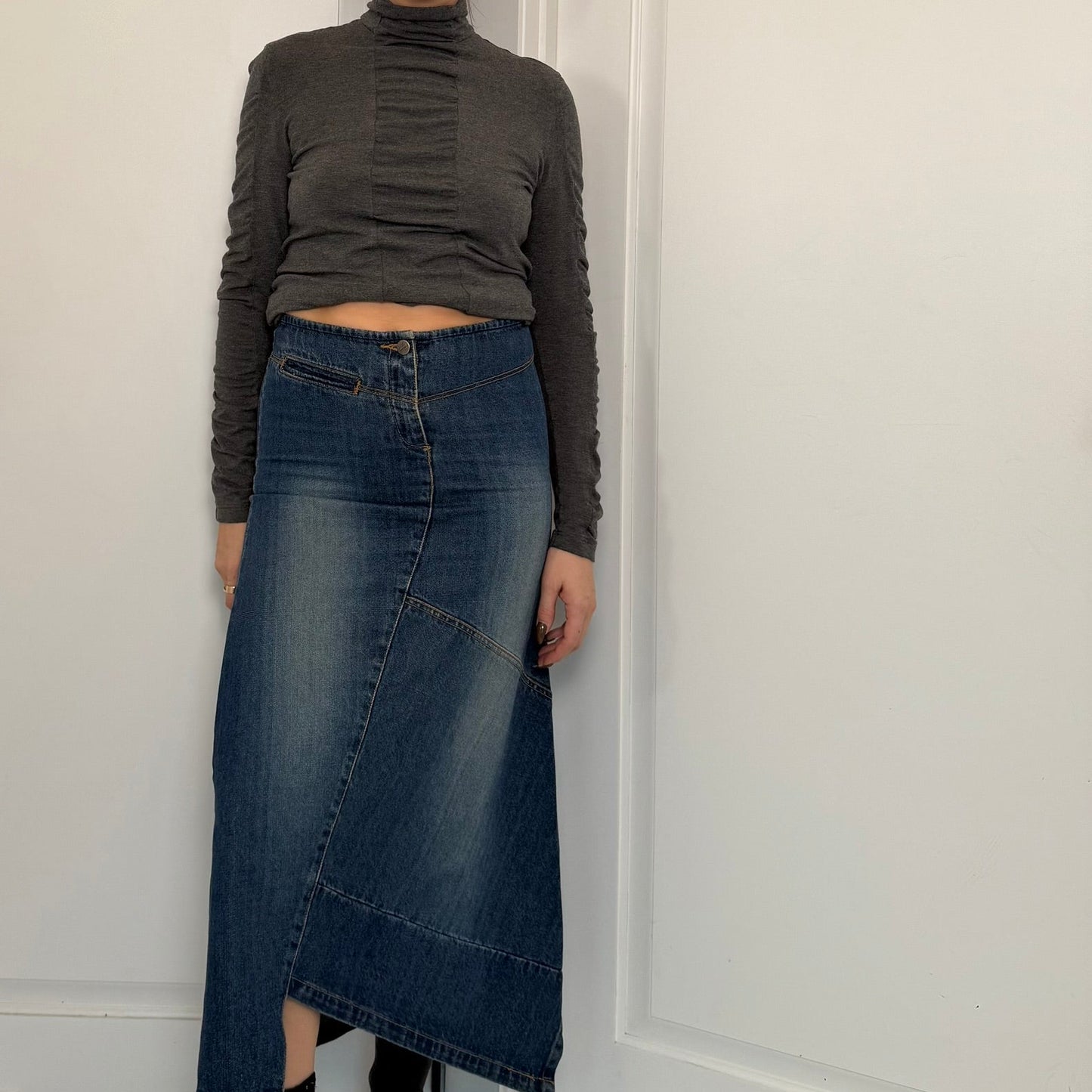 Akris Punto Ruched Turtleneck