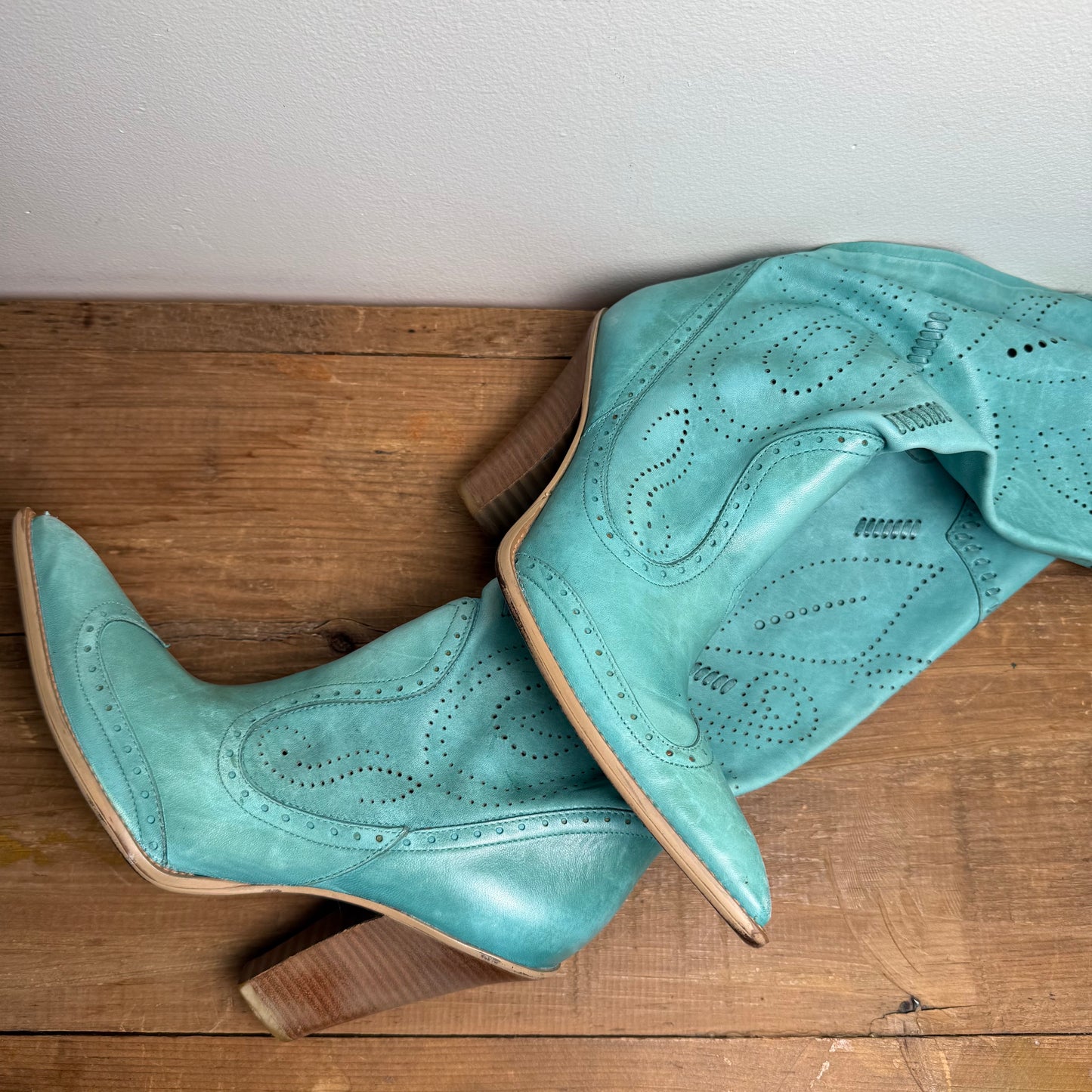 BCBG Vintage Western Boots