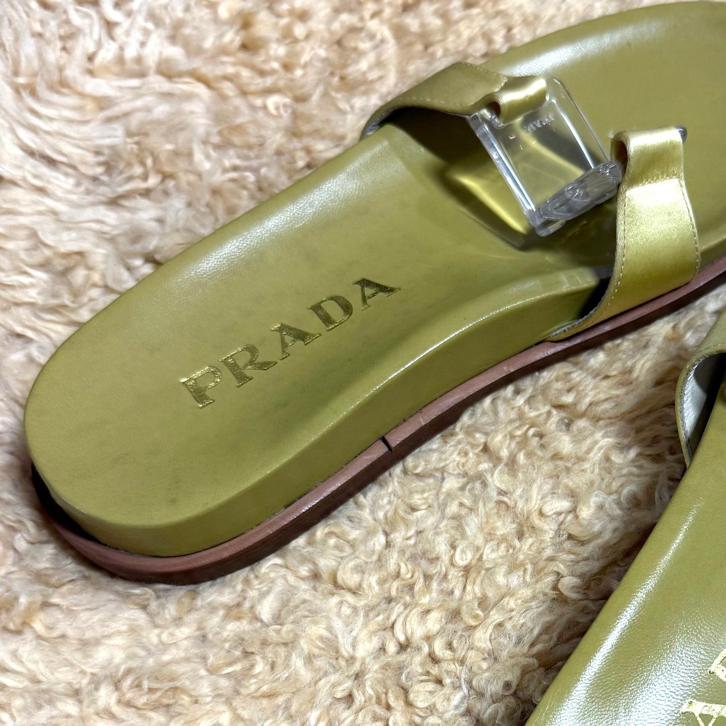 Prada Flat Sandal.