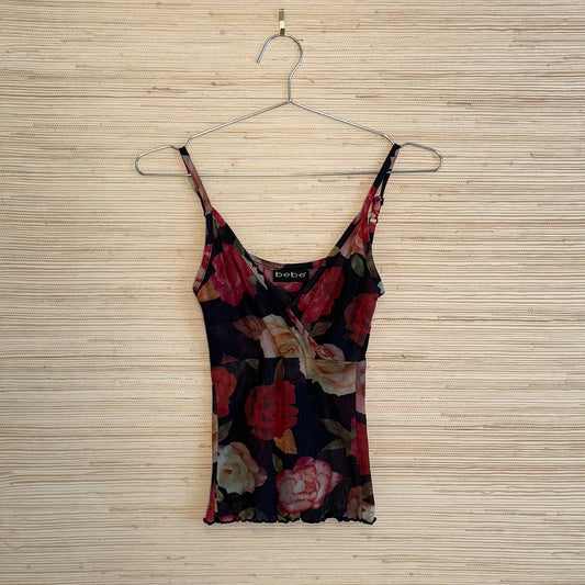 Bebe "Moda" Early 2000's Mesh Tank