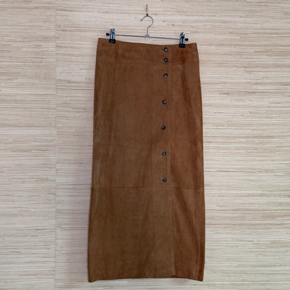 Liz Claiborne Studio Vintage Suede Skirt