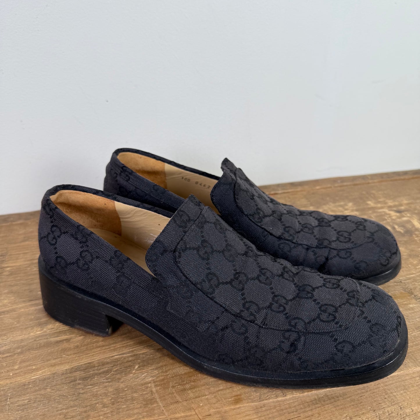Gucci Monogram Loafers