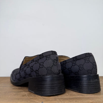 Gucci Monogram Loafers