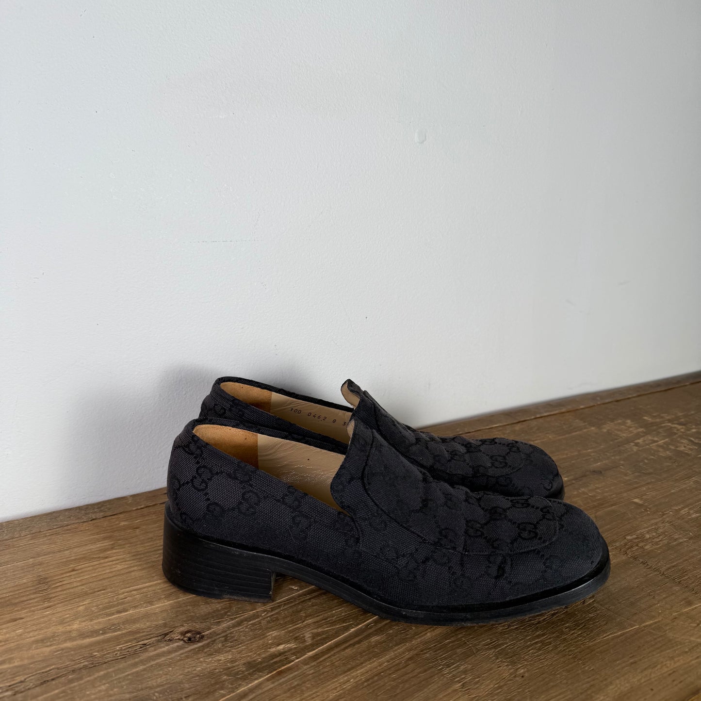 Gucci Monogram Loafers