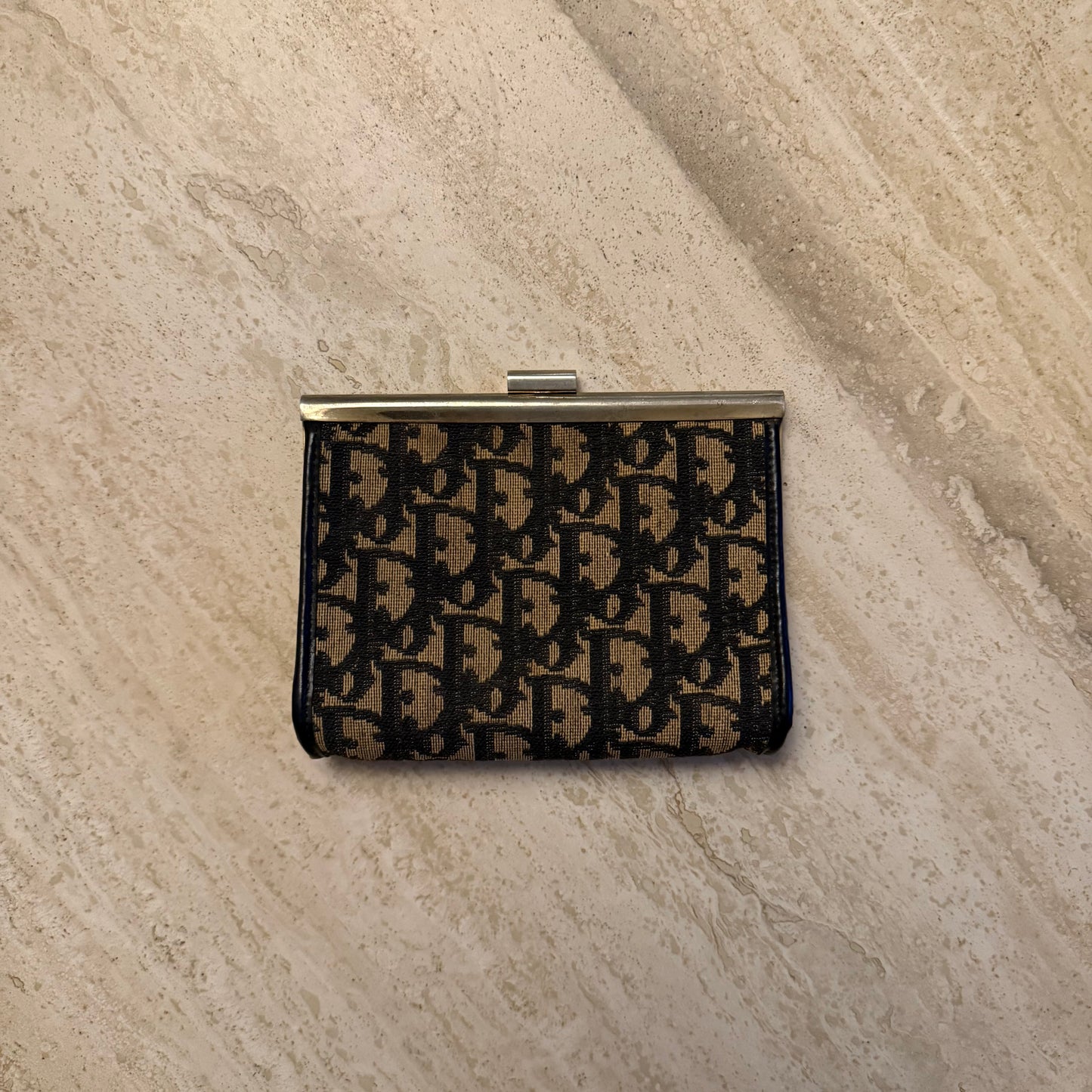 Christian Dior Mini Kiss- Lock Trotter Clutch