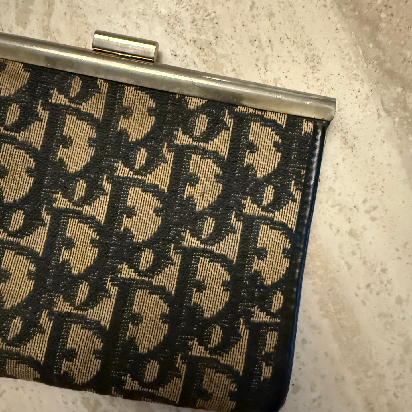 Christian Dior Mini Kiss- Lock Trotter Clutch