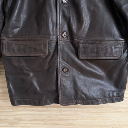 Vintage Guess Leather "Chore" Jacket
