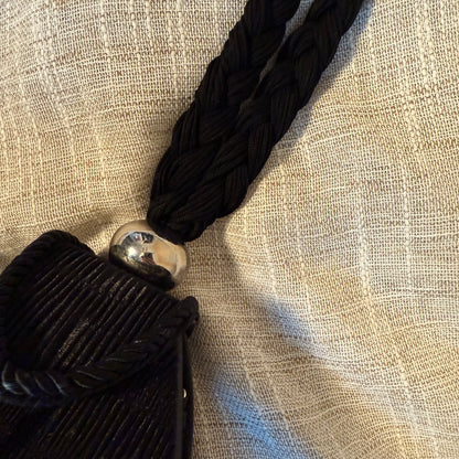 Vintage Tassel Satin Mini Bag