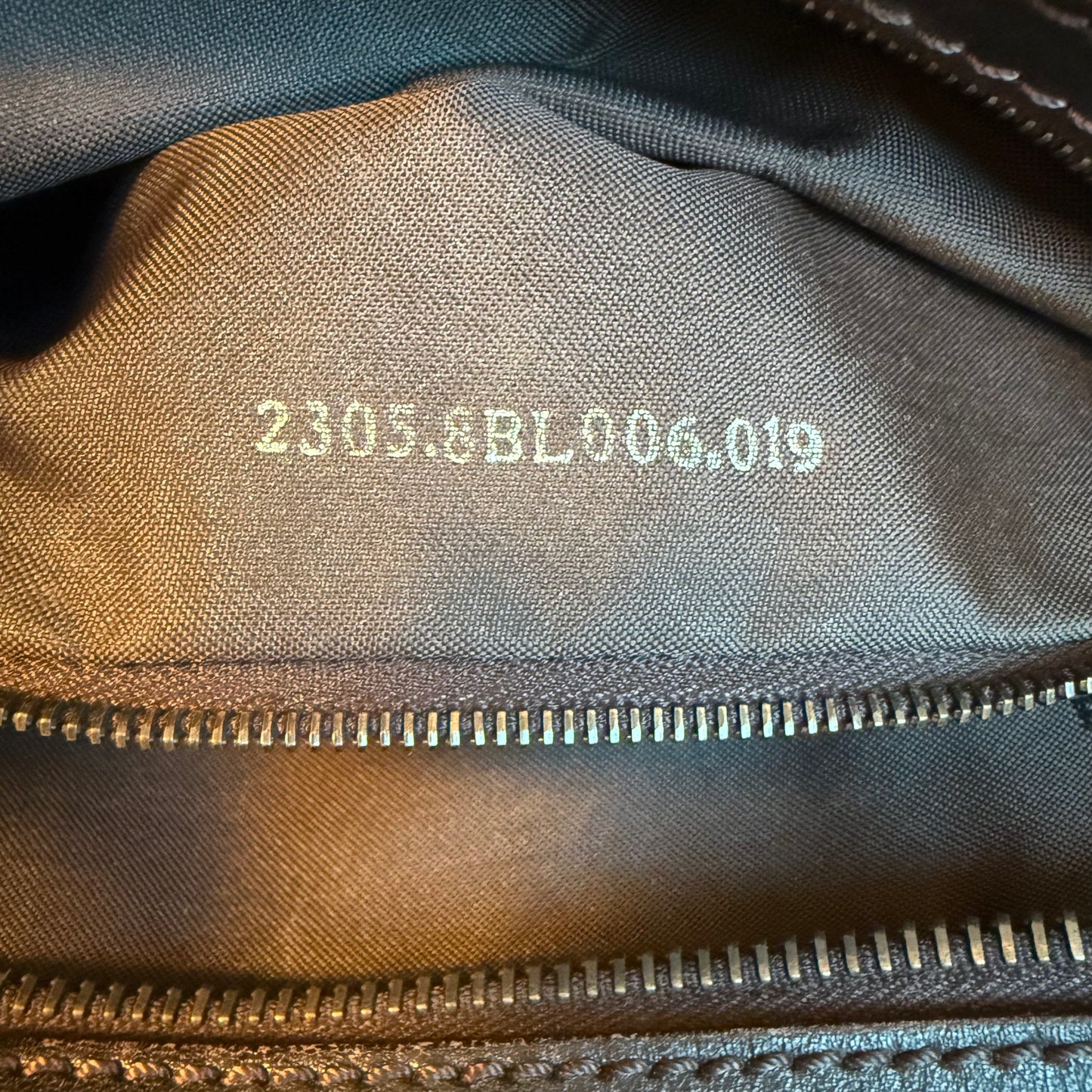 Fendi - Zucchino Top Handle Bag - Brown/Tan
