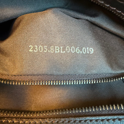 Fendi - Zucchino Top Handle Bag - Brown/Tan