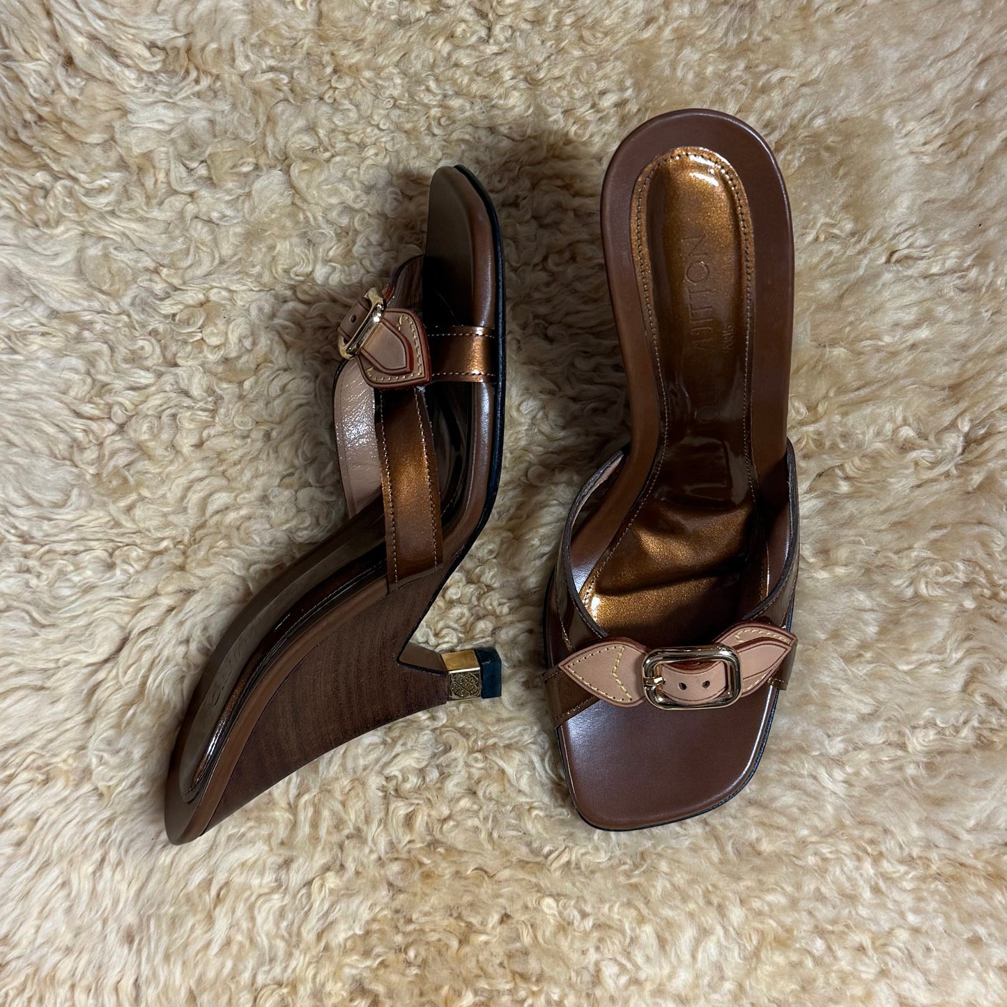 Louis Vuitton Buckle Mule