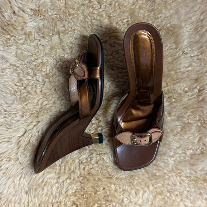 Louis Vuitton Buckle Mule