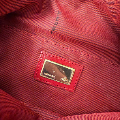 Fendi - Zucchino Bag with Bag Charm