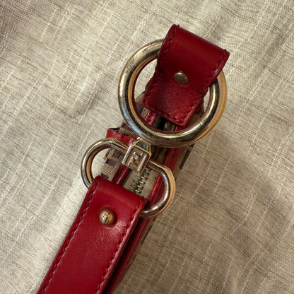 Fendi - Zucchino Bag with Bag Charm