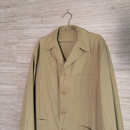 Long Vintage Trench Coat - Made In Italy