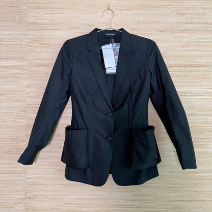 Prada Sport Blazer With Oversized Pockets:  BNWT2009 Collection by Miuccia Prada