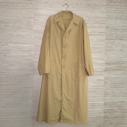 Long Vintage Trench Coat - Made In Italy